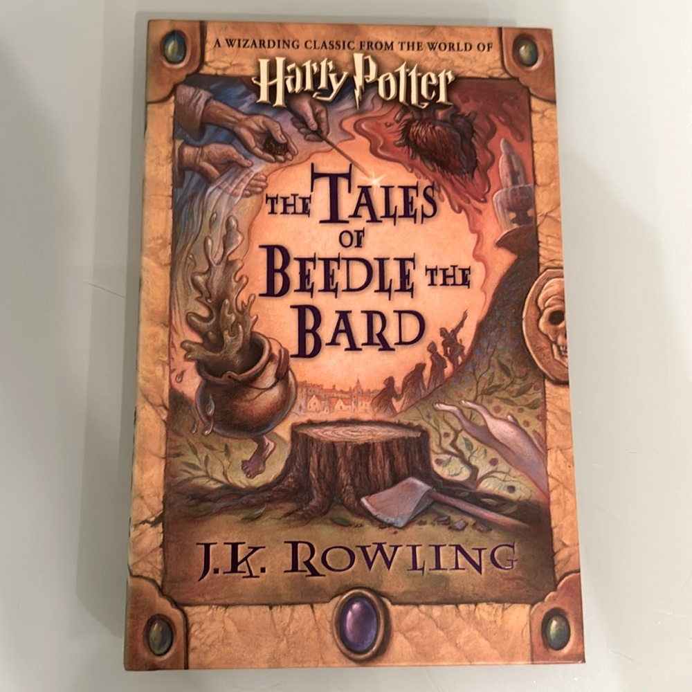 Harry Potter The Tales of Beedle The Bard by J.K. Rowling  Hardcover 1st Edition